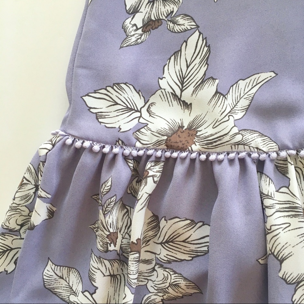 Gianni Bini Carla Tie Front Dress, NWT, Floral - Picture 5 of 8